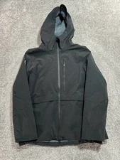 Backcountry Last Chair Insulated Jacket Mens XL Black Stretch Hooded Full Zip