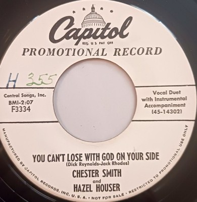 Chester Smith Hazel Houser HILLBILLY GOSPEL Promo He Will Calm The Waters