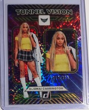 🔥 DiJonai Carrington 2025 Donruss WNBA Tunnel Vision #5 Green Fireworks /399 🔥