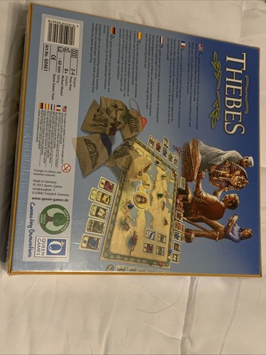 Thebes Board Game-Queen Games 2012, Factory Sealed-NEW - Peter Prinz - Picture 8 of 16
