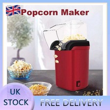 1200W Hot Air Popcorn Maker Electric Popper Machine Fat Free Healthy Snack