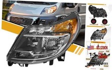 5 Pins Headlight Assembly W/O DRL - Left Driver Side - 5 Pins w/O DRL