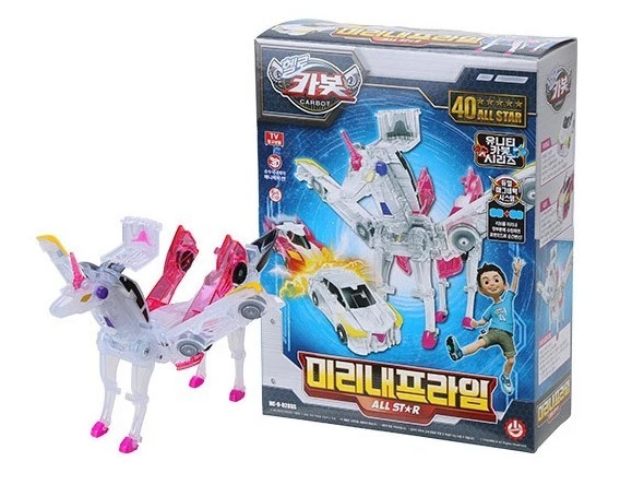 Hello Carbot MIRINAE PRIME All-Star Unicorn Transforming Robot Toy+ EXPRESS - Image 3 of 4