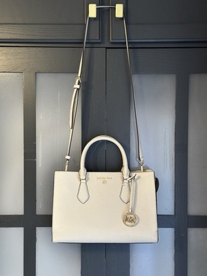 Michael Kors handbag for women Sheila satchel medium (Light Cream Multi) 35S3G8H