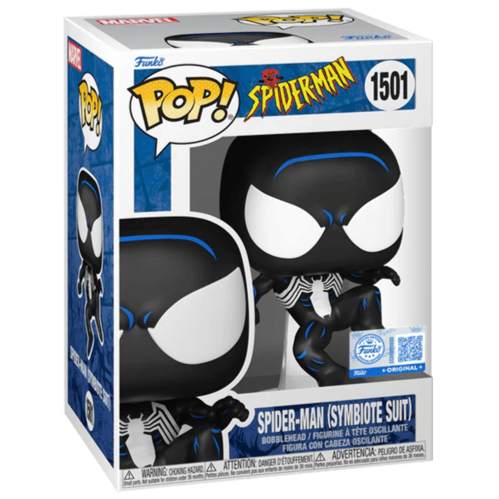 Spider-Man The Animated Series - Spider-Man Symbiote Suit - #1501 - Special Edit