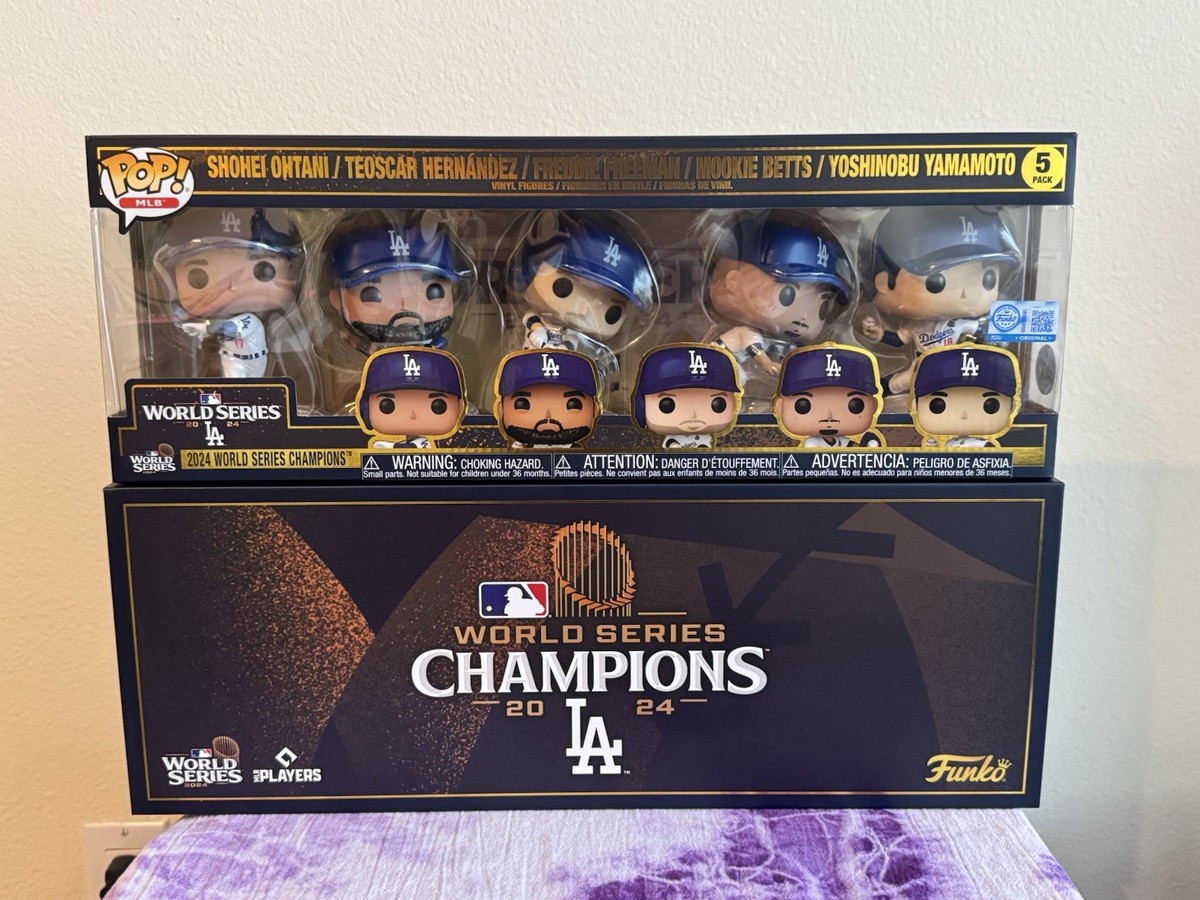 お値下げ！【限定品！】Funko 2024 ワールドシリーズ ドジャース 5体 Pop! Los Angeles Dodgers 2024 MLB World Series Champions 5