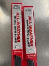 2007-2011 TOYOTA CAMRY FRONT WIPER BLADES GENUINE TOYOTA REPLACEMENTS 2PC NEW