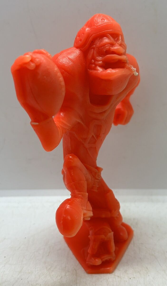 Vintage 1963 Marx Toys Nutty Mad End Zone Red Plastic Vintage 1963 Marx Toys Nutty Mad End Zone Red Plastic