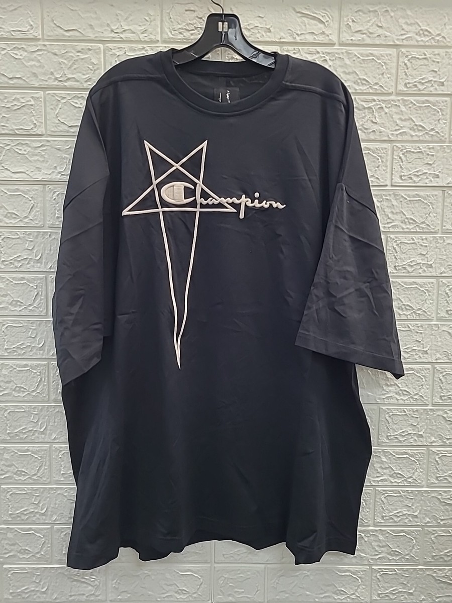 Tシャツ・カットソー RICK OWENS T-shirt Champion x Rick Owens Rick Owens - Rick Owens X Champion Tommy T-Shirt | HBX