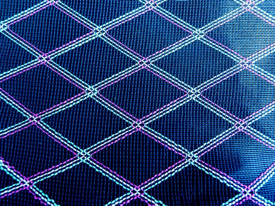 28''x20'' Diamond Grill Cloth Fabric Black & Red/White/Green For Dumble VOX Etc - Image 2 of 4