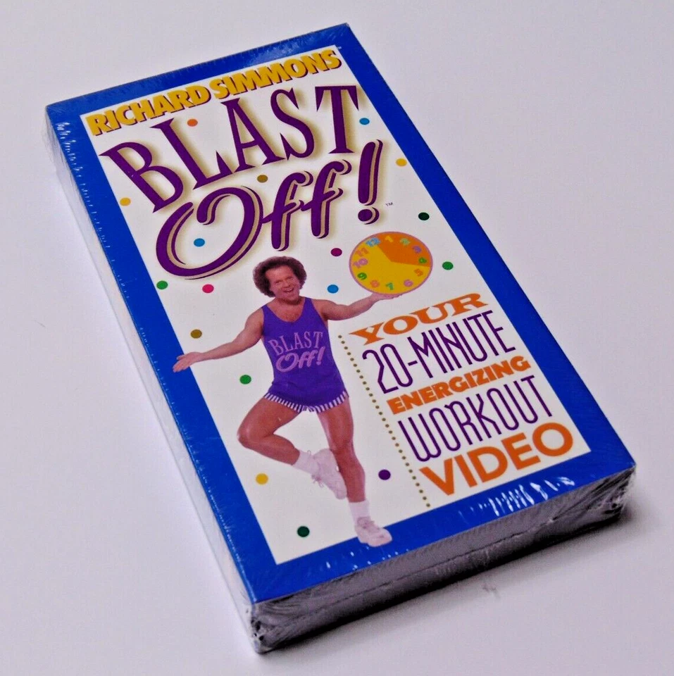 Richard Simmons VHS Tapes Audio Cassette NEW SEALED Exercise Workout Videos New - Image 4 of 4