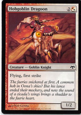Hobgoblin Dragoon *PLAYSET* Magic MtG x4 Eventide SP