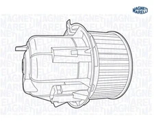 Interior blower Magneti Marelli 069412704010 for Citroën