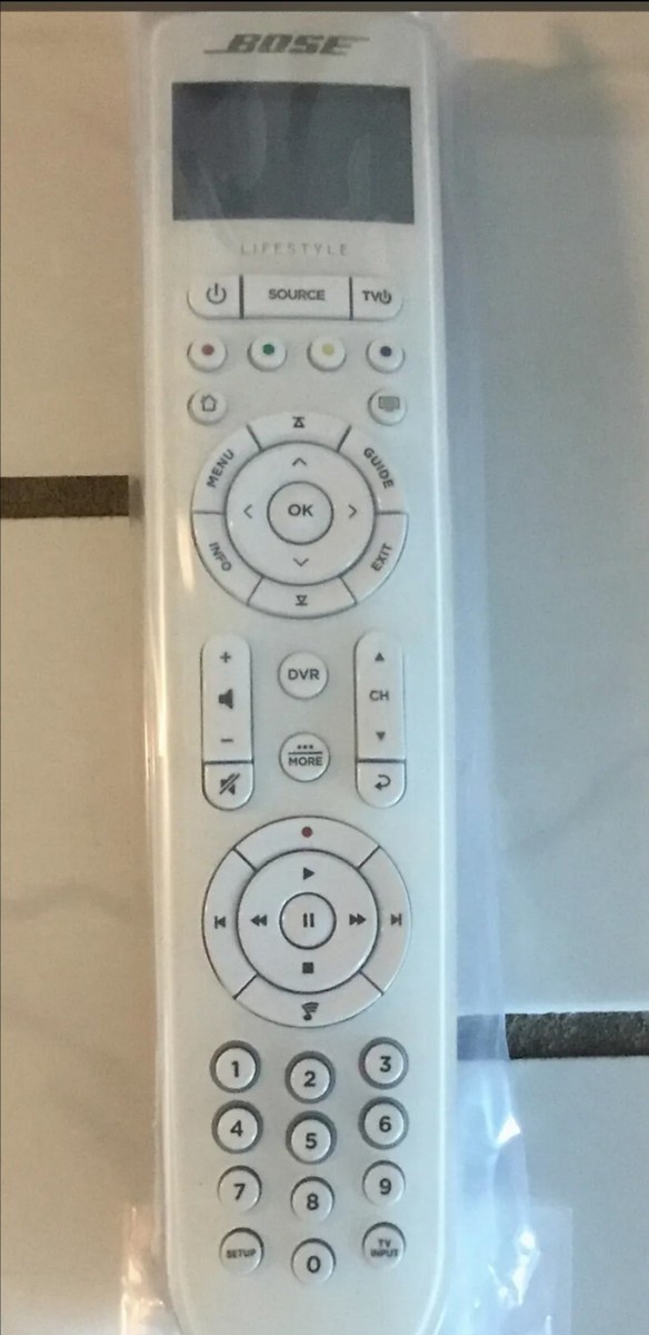 Bose Lifestyle 600/650 Home Theater System Remote Control | White
