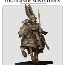 Sunland General on Horse - Highlands Miniatures 28mm