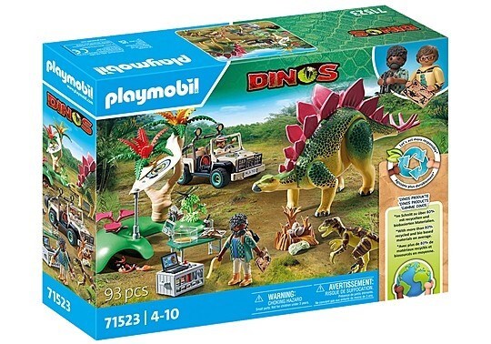 4008789715234 Фигурка Динозавра-Набор 71523 для детского лагеря PLAYMOBIL