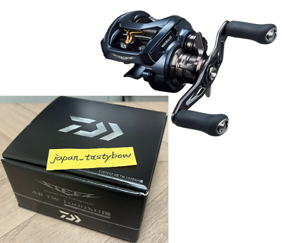 Daiwa STEEZ A II TW 1000XHL Baitcasting Reel Fishing Made in Daiwa STEEZ A II TW 1000XHL Baitcasting Reel Fishing Made in
