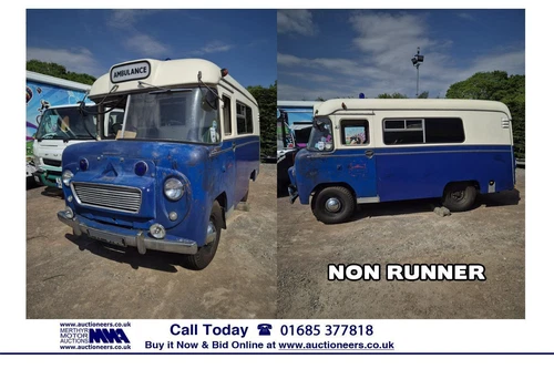 1967 - E - MORRIS LD PETROL AUTO AMBULANCE *** NON RUNNER *** - Picture 1 of 12