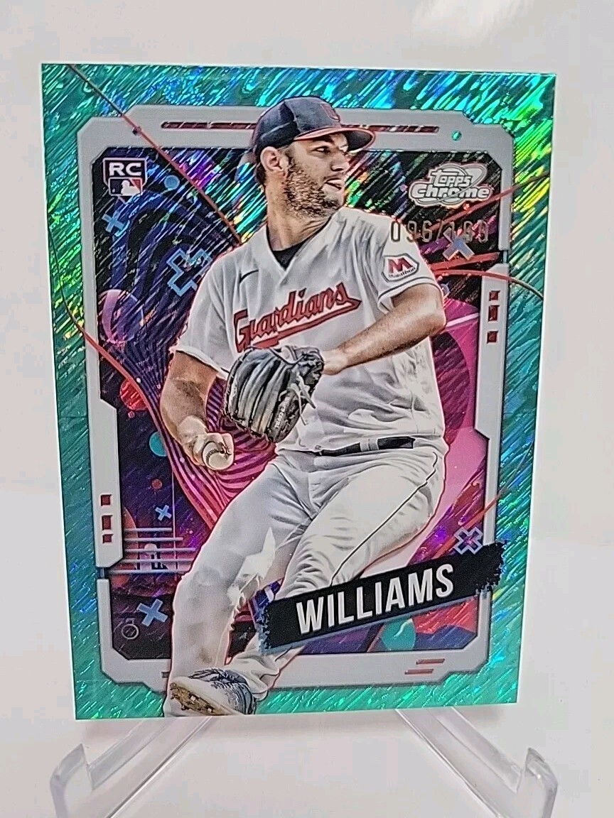 2024 Topps Cosmic Chrome GAVIN WILLIAMS Aqua Equinox Refractor 96/199 Guardians