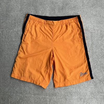 PUMA Herren Logo Badehose Badeshorts Large Boxer Shorts Logo 26419 Orange