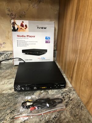 iView Media Player Compact Slim DVD Player iView-I03DV