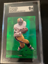 2012 Fleer Retro TONY DORSETT Precious Metal Gems PMG GREEN /10 SGC 9 Pop 1 -HOF