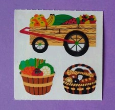 Stickeralbum Sticker Vintage 90er Jahre Sandylion Mylar Metallic Herbst 