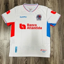 C.D. OLIMPIA HONDURAS/ CLUB DEPORTIVO OLIMPIA WHITE COLOR MENS SIZES