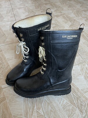 Rare Avant Garde Vintage Ilse Jacobsen HORNBÆK Long Rubber