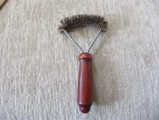 Vintage 1960 Fuller Brush Co. /  Vegetable Scrub Brush / Wood Handle