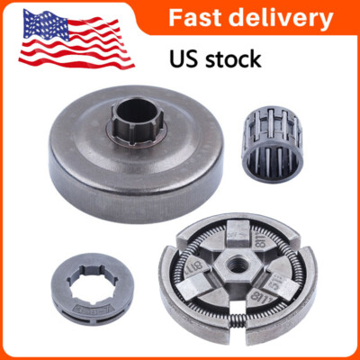 3/8''-7T Clutch Drum Rim Sprocket Clutch Assy Kit For Husqvarna 262XP 261 262 254