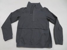 Lululemon Pack Light 1/2 Zip Pullover Packable Jacket Womens 2  Black Polyester