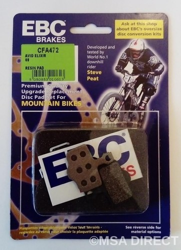 EBC Grün Mountain Bike Scheiben Bremsbeläge Für Cleg (2 Kolben) (Bio Verbindung)