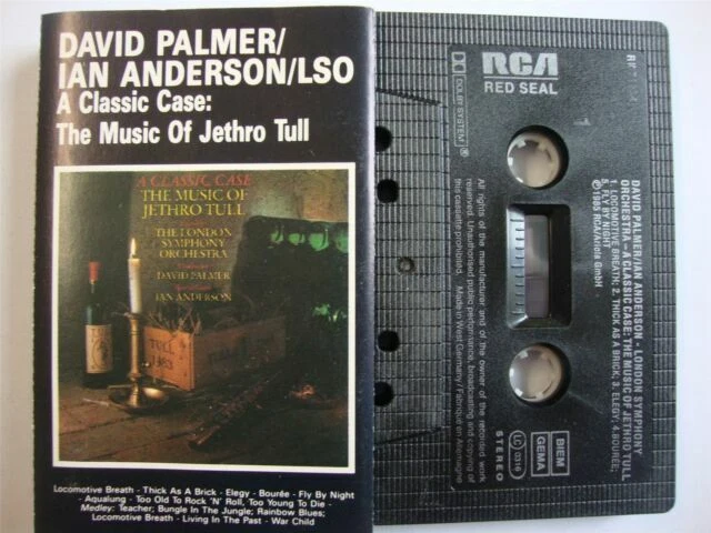 Jethro Tull Music Cassettes