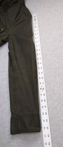 J.Crew Women's SM Downtown Field Jacket Mossy Brown/Green Utility Waxed Cotton - Picture 16 of 16