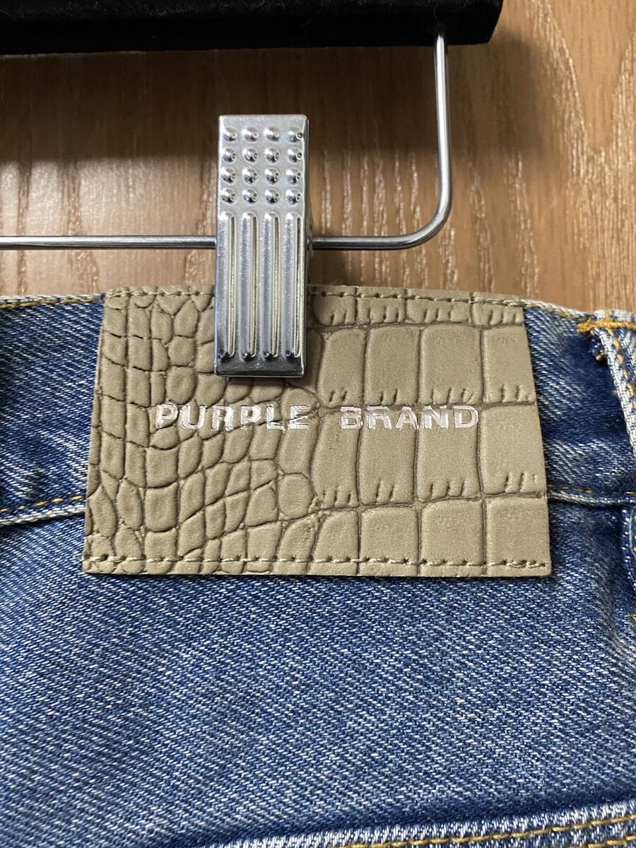 Purple Brand P018 zip wide-leg jeans Size 36 | eBay Purple Brand P018 zip wide-leg jeans Size 36 | eBay