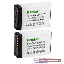 Kastar Battery Replacement for Canon LP-E17H Canon EOS R50 Mirrorless Camera