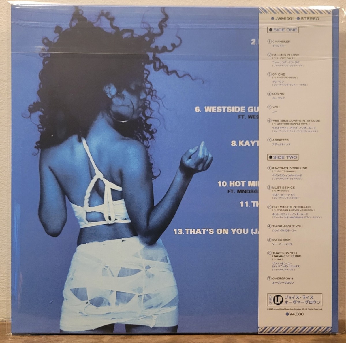 Joyce Wrice Overgrown SEALED Anniversary Edition (LP Splatter