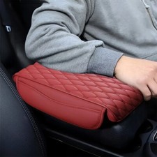 Armlehne Abdeckung Kissen Pad Für Honda Civic CR-V E HR-V Insight Jazz Rot