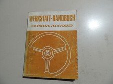 Werkstatthandbuch Honda Accord SJ 1. Generation 1978