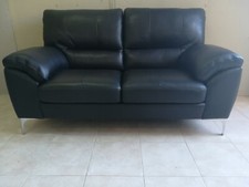 DIVANO 2 POSTI IN VERA  PELLE  A