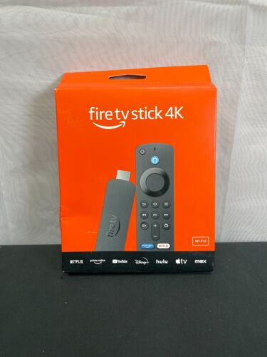 Amazon Fire TV Stick 4K 2nd Gen Black Remote Control Streaming Media Player