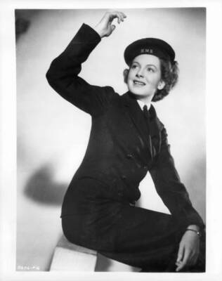 Deborah Kerr publicity portrait film Vacation Marriage 1945 Old Photo 1