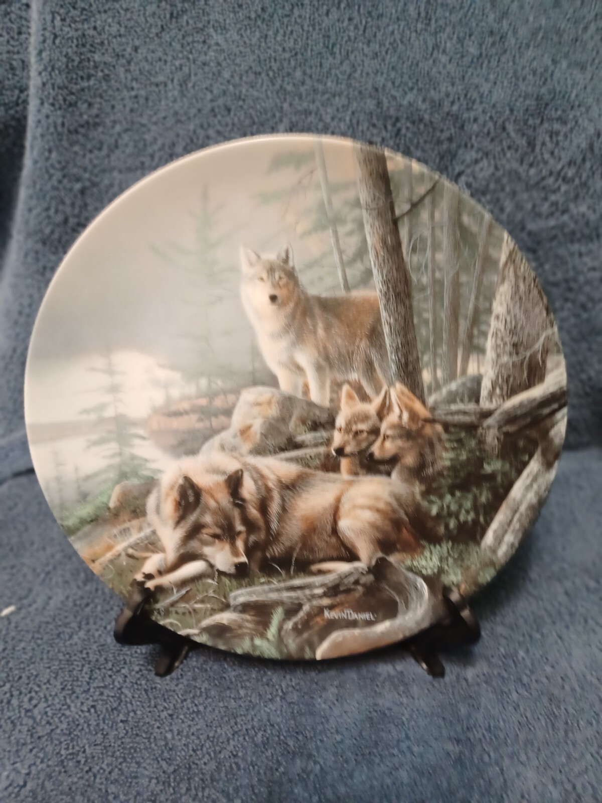 Silent Watch, Call of the Wilderness # 3, Kevin Daniel, Bradford Exchange,