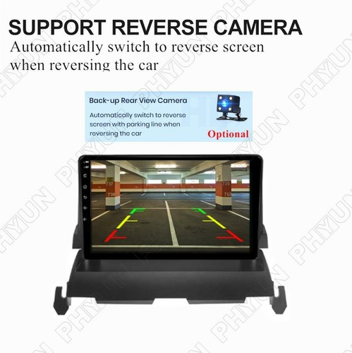 For Dodge Journey 2009-2011 Stereo Radio Player 9'' GPS Navi WiFi FM DAB 2+32GB - Afbeelding 12 van 13