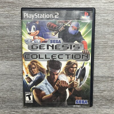 Sega Genesis Collection (Playstation 2, PS2) Complete CIB