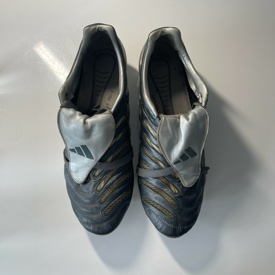silver predator boots