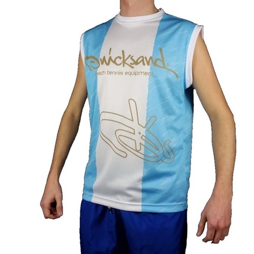 Canotta Smanicato Uomo Drop Shot Beach Tennis Laos – Beach Tribe