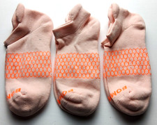 Bombas Solid Ankle Socks  Lot of 3  Size Medium