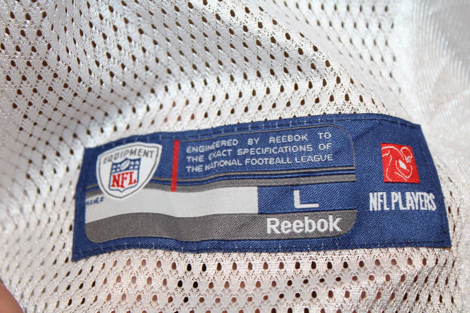 Белая футболка REEBOK New York Giants Eli Manning No10 молодежная большая 14–16 - Изображение 3 из 4